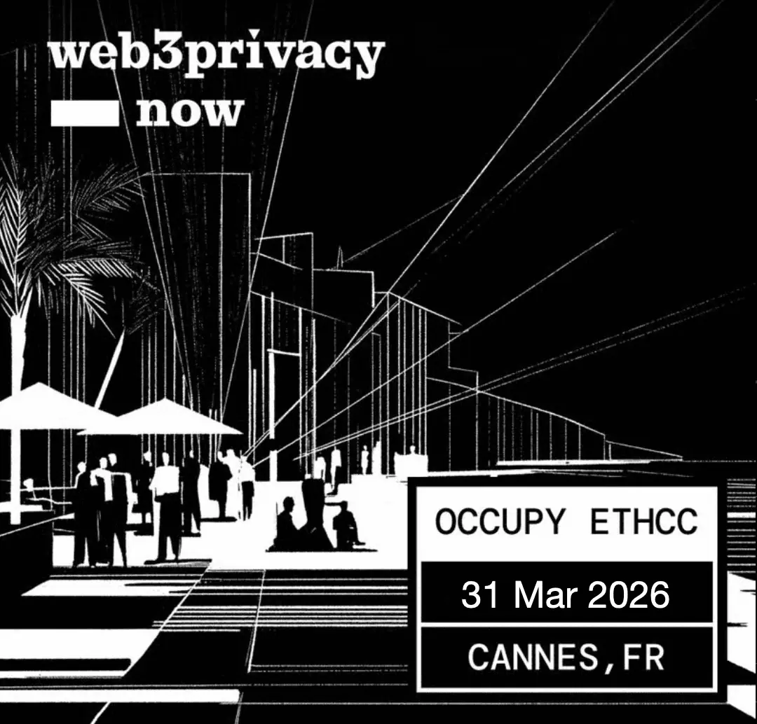 Occupy EthCC — event artwork